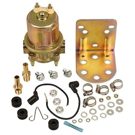 Electric Fuel Pump: Bracket, Pall Nuts, Spacers, Wire Harness with Connector