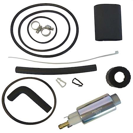 Electric Fuel Pump: Clamps, Insulating Sleeve, Isolator, Retaining Clips, Seals