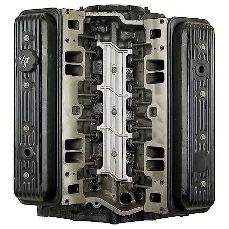 Engine Long Block; Chevrolet 350 96-00 Marine Engine