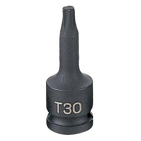 Soc T30 3/8D Imp 6Pt Male Blk