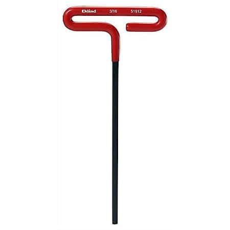 Hex Key 3/16In. T-Handle 9In. Cushion Grip