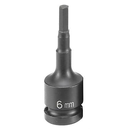 Socket 6mm 1/2D Impact Hex