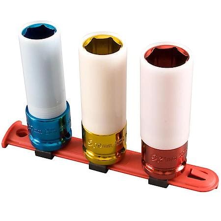 1/2" Drive Metric Wheel Protector, 3 Pieces