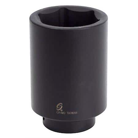 1/2 In. Drive Deep Impact Socket, 1-1