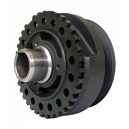 Premium OEM Replacement Harmonic Balancer; 161.95mm Diameter