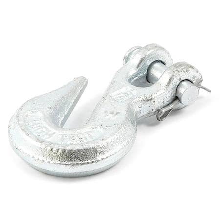 5/16in (7.94mm) Clevis Grab Hook - 3,900 lbs. Safe Work Load - High test, drop forged and galvanized