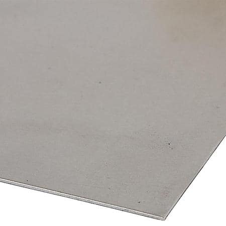 Sheet Metal, 22 Gauge - 12in x 24in - Material, A36 Mild Carbon Steel Alloy - Minimum Yield, 36,000 PSI (250 MPa)