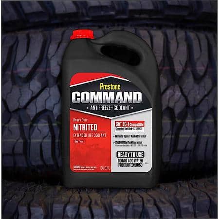 Command Antifreeze and Coolant: Concentrate, Nitrites ELC Red N-OAT, 1 Gallon