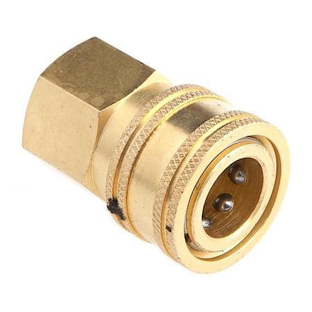 Quick Coupler, 3/8 Inch Female National Pipe Thread (FNPT) Socket