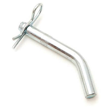 5/8in Bent Pin & Clip - Zinc plated bent pin with clip