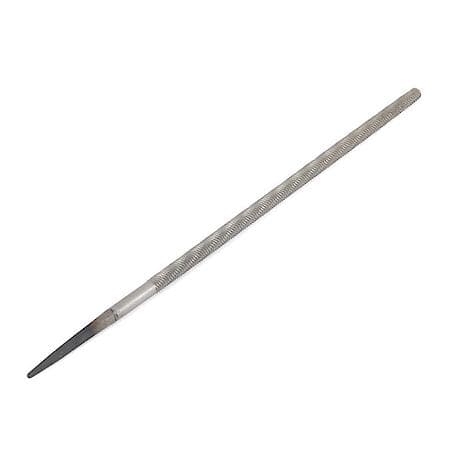 Hand File - 6in Round Bastard Machinist File - Double cut, coarse - Standard American pattern