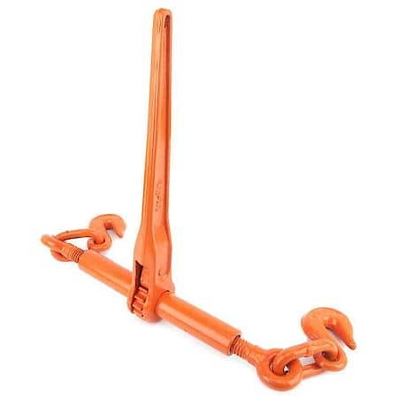 Ratchet Load Binder - Use on 5/16in Grade 70 chain to 3/8in Grade 43 chain - 5,400 lbs SWL