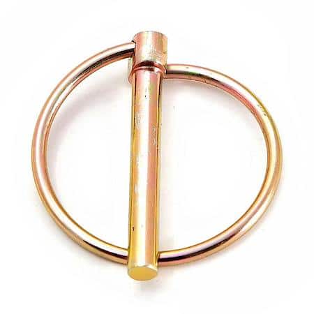 1/4in Lynch Pin - Zinc plated lynch pin