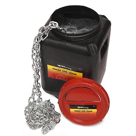 1/4" Zp Proof Coil Chain (Sold by foot)