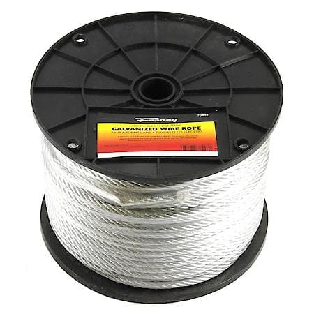 1/4" Galv Air-Cr Cab Wire (Sold by foot)