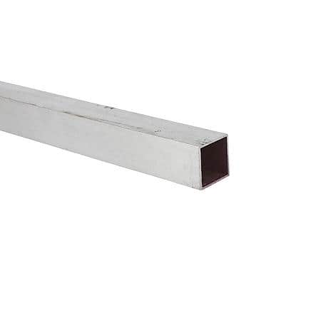 Aluminum Square Tub 3/4X3/4X1/16Inx4'
