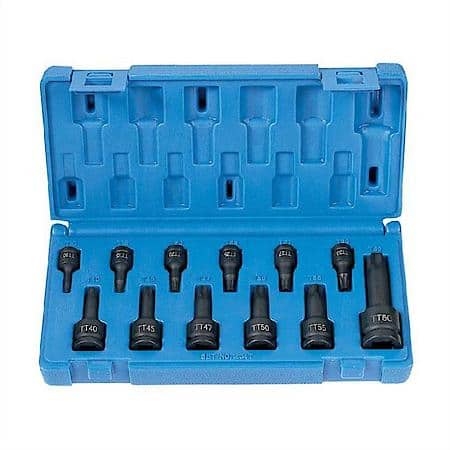 12Pc Tamperproof Torx