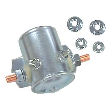 Solenoid, 4 Pole With Insulated Base, 12 Volts, Continuous Duty