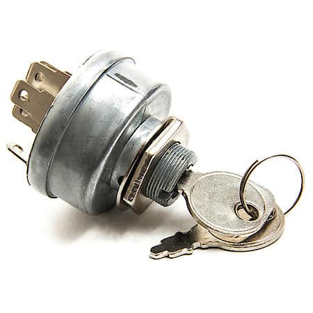 Ignition Switch, Includes Lock Washer, Nut And Keys