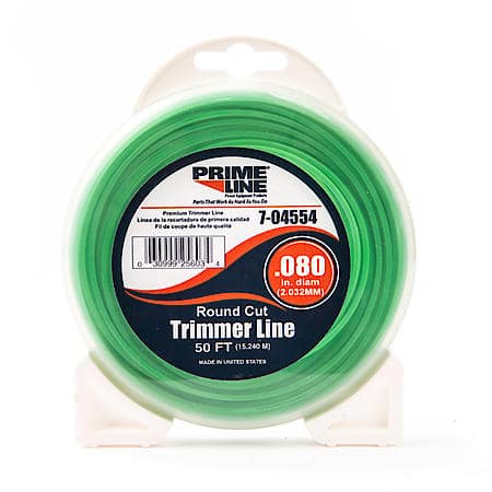 Universal Trimmer Line, .080, Green, Length 50'