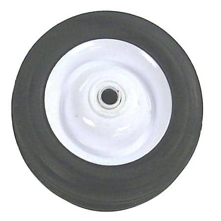 Wheel, Steel Hub, Baked Enamel High Gloss Finish, Wide Tread Design
