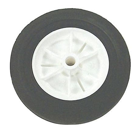 Wheel, Plastic - Smooth Tread, Size 6" X 1.50"