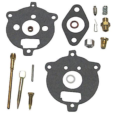 Carburetor Kit, For 7 - 9 Hp Horizontal Up-Draft Float Carburetors