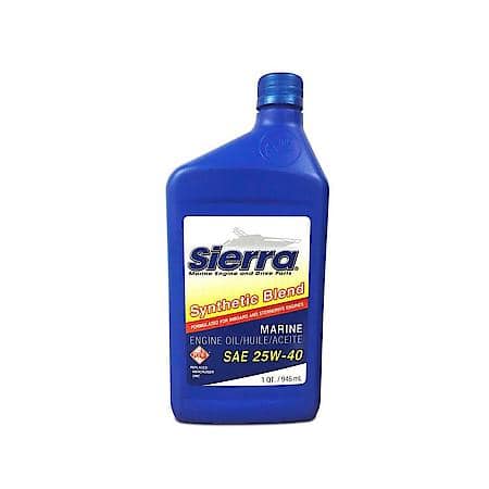 Synthetic Blend Engine Oil, Reduces Wear & Corrosion, 1 Quart