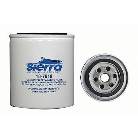 Fuel Water Separating Filter, 10 Micron, Thread 11/16" - 16 Npt