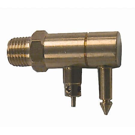 Tank Connector, Material: Brass, Size 1/4" Or 6.4Mm Npt