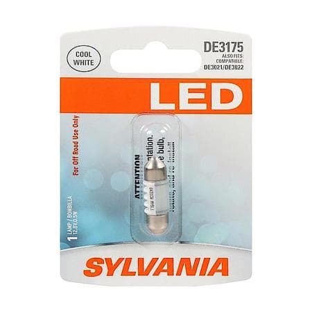 DE3175: White LED Mini Bulb, 1 Pack
