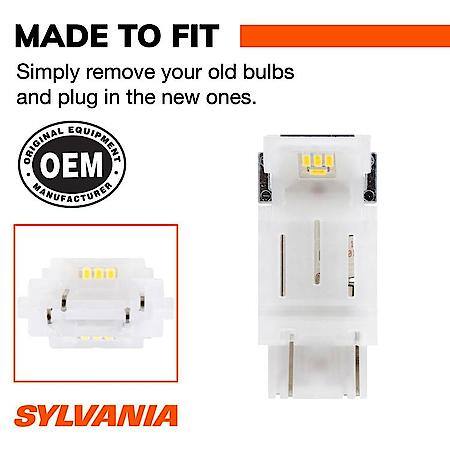 3157: White LED Mini Bulb, 2 Pack