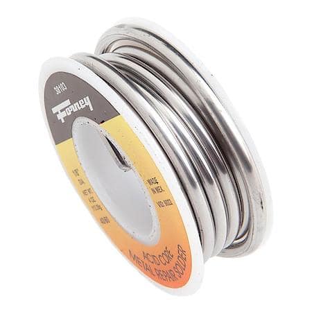 Solder, General Purpose Repair, Acid Core, 1/8 Inch, 4 oz.