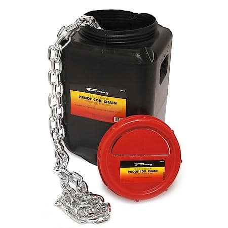 5/16In Zp Proof Coil Chain 92' (Sold by each)
