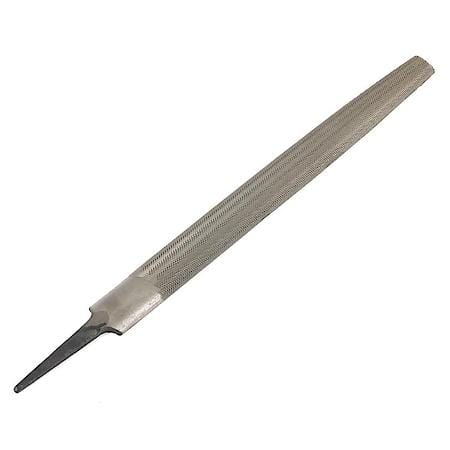 10in Half-Round Bastard Machinist File - Standard American pattern, half-round double cut, course