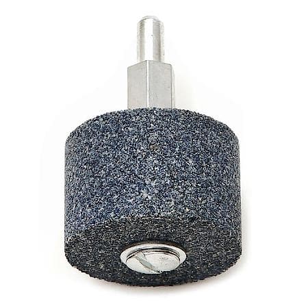Small Grinding Wheel, 1/4in Shank - 1-1/2in Dia. x 1in Long - Max 3,450 RPM - Durable Aluminum Oxide