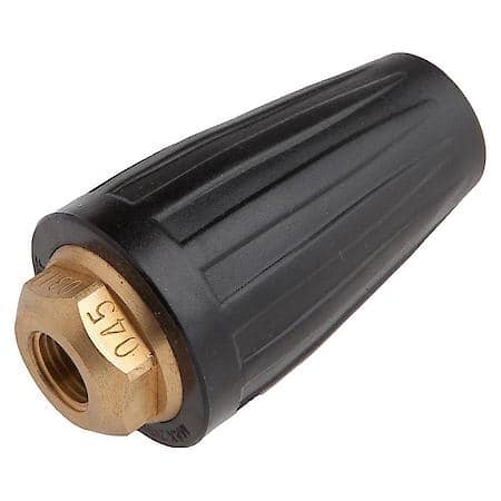 Turbo Nozzle Rotating, 1/4 Inch Female National Pipe Thread (FNPT) x 4.5 millimeters