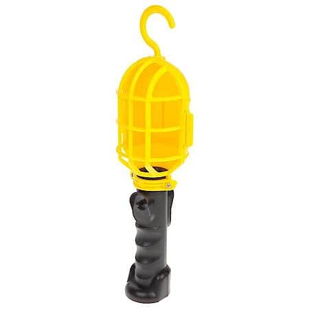 Incandescent Trouble Light - 25' 18/2 Plastic Cage