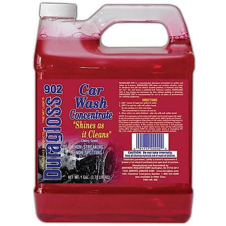 Car Wash Concentrate: Shines As It Cleans, No-Streaking, No-Spotting, Alkaline Free, 128 OZ