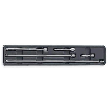 5 Piece 1/4" Drive Extension Set 2", 3", 6", 10" & 14"