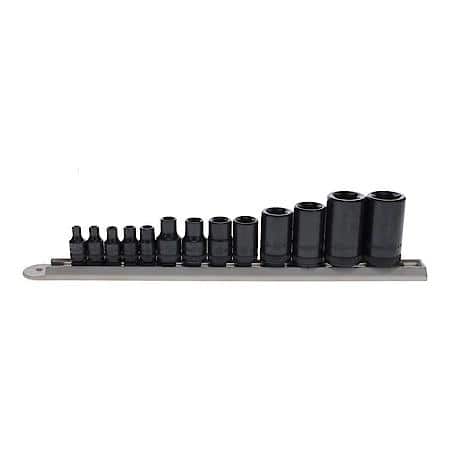 13 Piece 1/4", 3/8" & 1/2" Drive External Torx« Socket Set