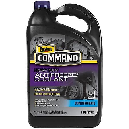 Command Antifreeze and Coolant: Concentrate, ESI Precharged Purple, 1 Gallon