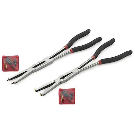 2 Piece Double-X┐ Internal And External Snap Ring Plier Set