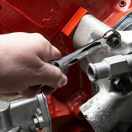 10 Piece Stubby Combination Wrench Set Metric