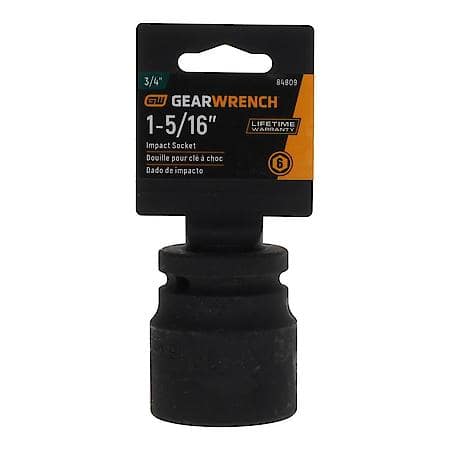 3/4" Drive 6 Point Standard Impact Sae Socket 1-5/16"