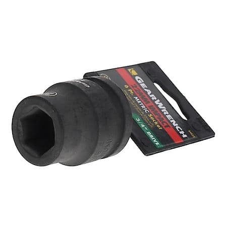 3/4" Drive 6 Point Standard Impact Metric Socket 22mm