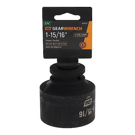 3/4" Drive 6 Point Standard Impact Sae Socket 1-15/16"