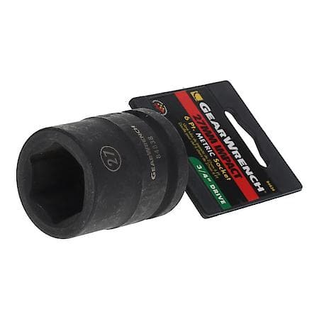 3/4" Drive 6 Point Standard Impact Metric Socket 27mm