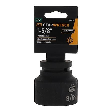 3/4" Drive 6 Point Standard Impact Sae Socket 1-5/8"