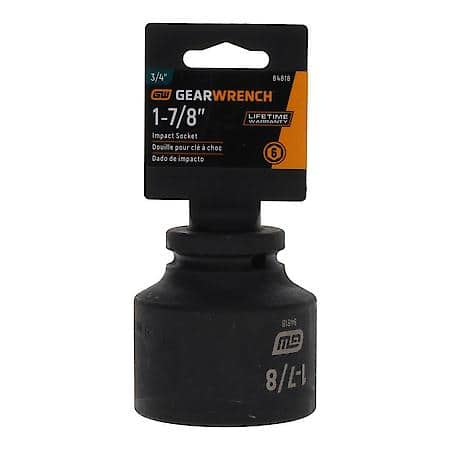 3/4" Drive 6 Point Standard Impact Sae Socket 1-7/8"
